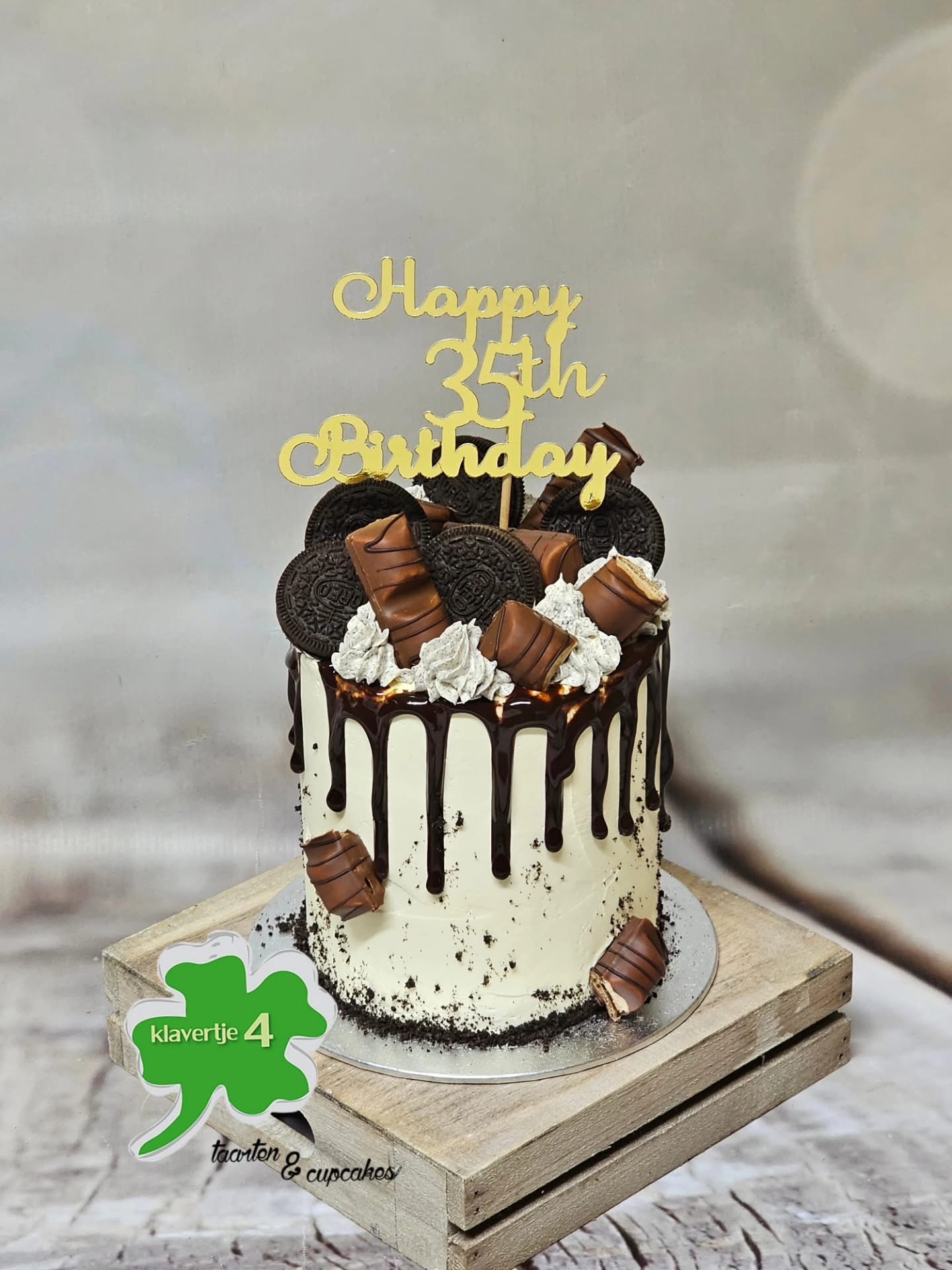 Dripcake met Oreo & Kinder