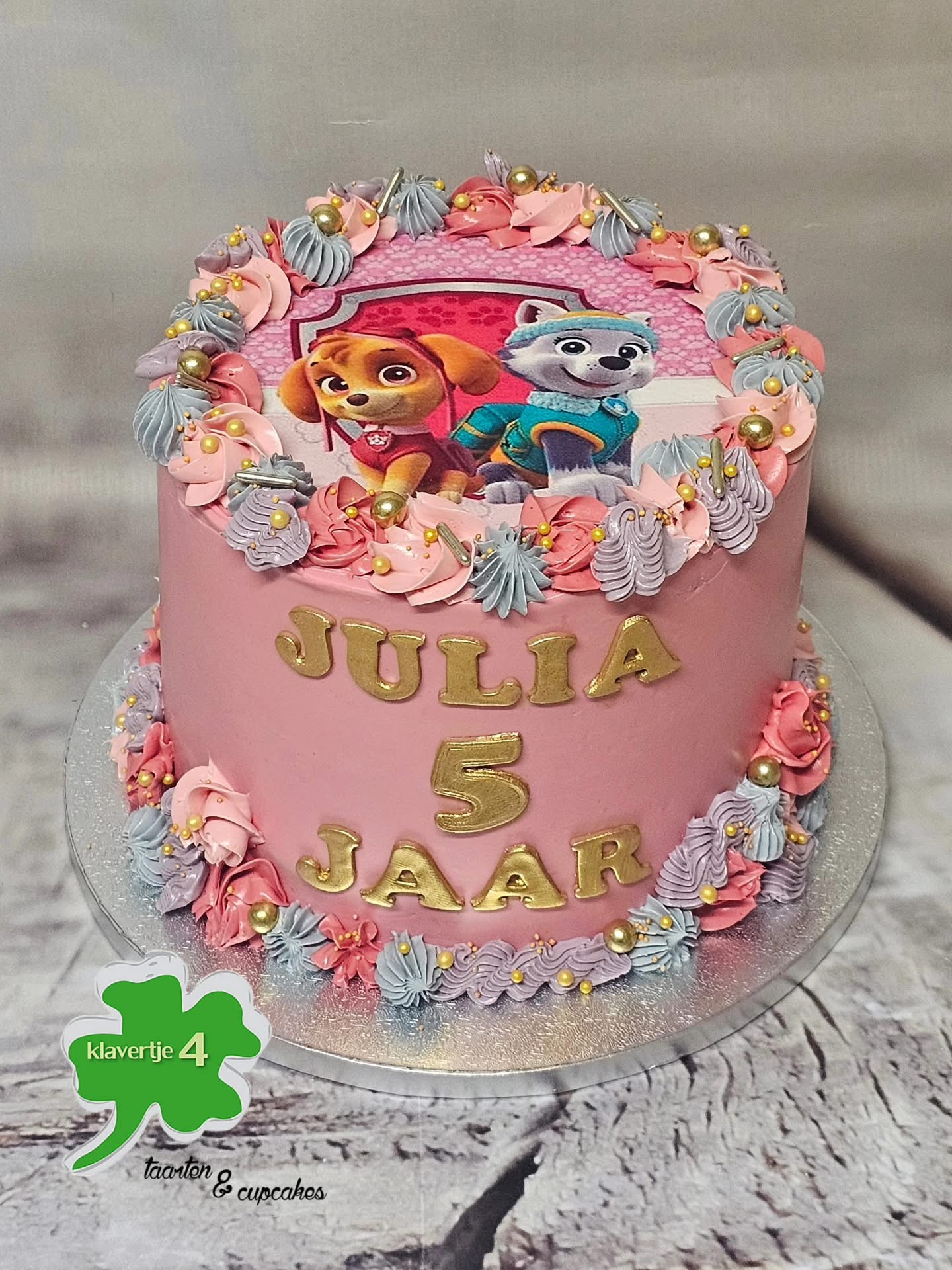 Themataart: Paw Patrol favoriet — Klavertje4taarten